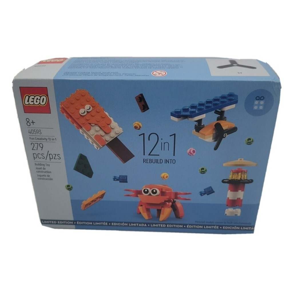 Lego Fun Creativity 12-in-1 Set Promo 40593 In Store Exclusive  2023 New Sealed